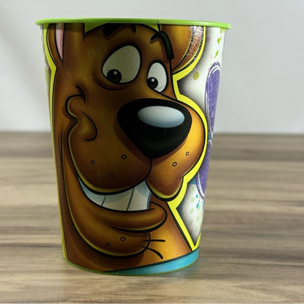 Hanna Barbera Scooby Doo Thick Reusable Plastic Cup Made In USA